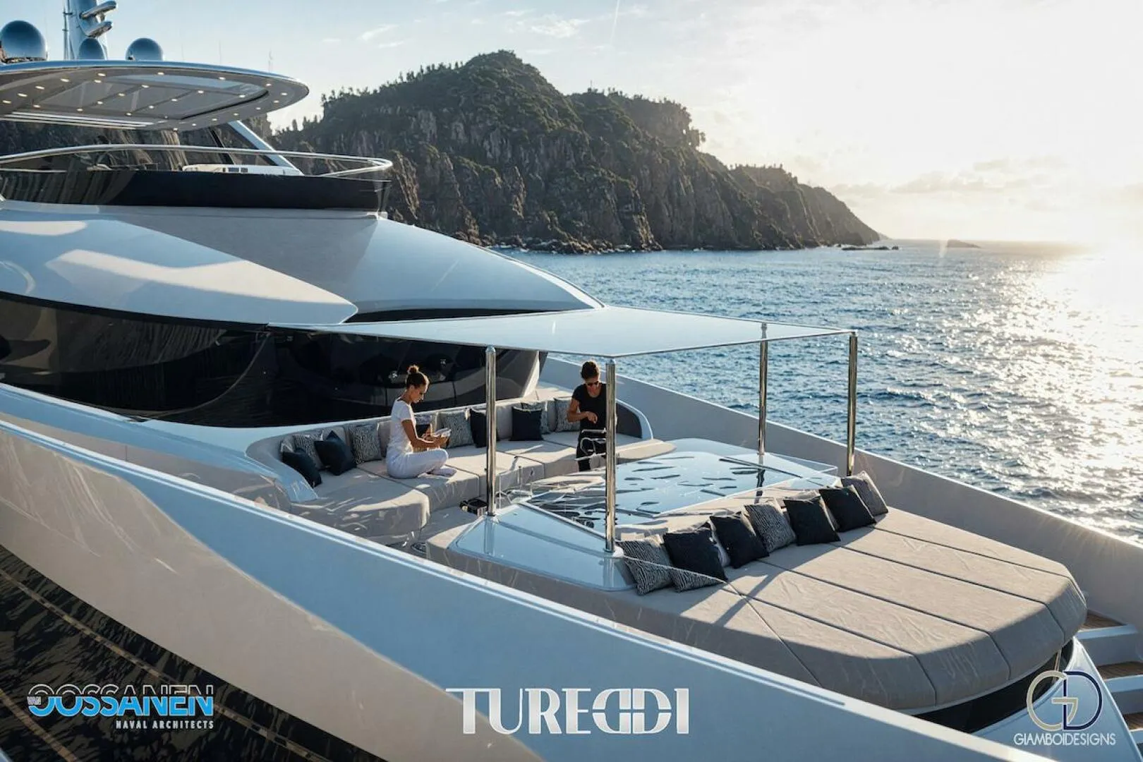 AZZURRA CUSTOM PLATFORM 36M, photograph 8